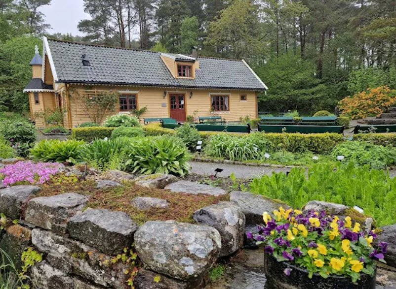 University gardens of the University Museum Bergen, Norway